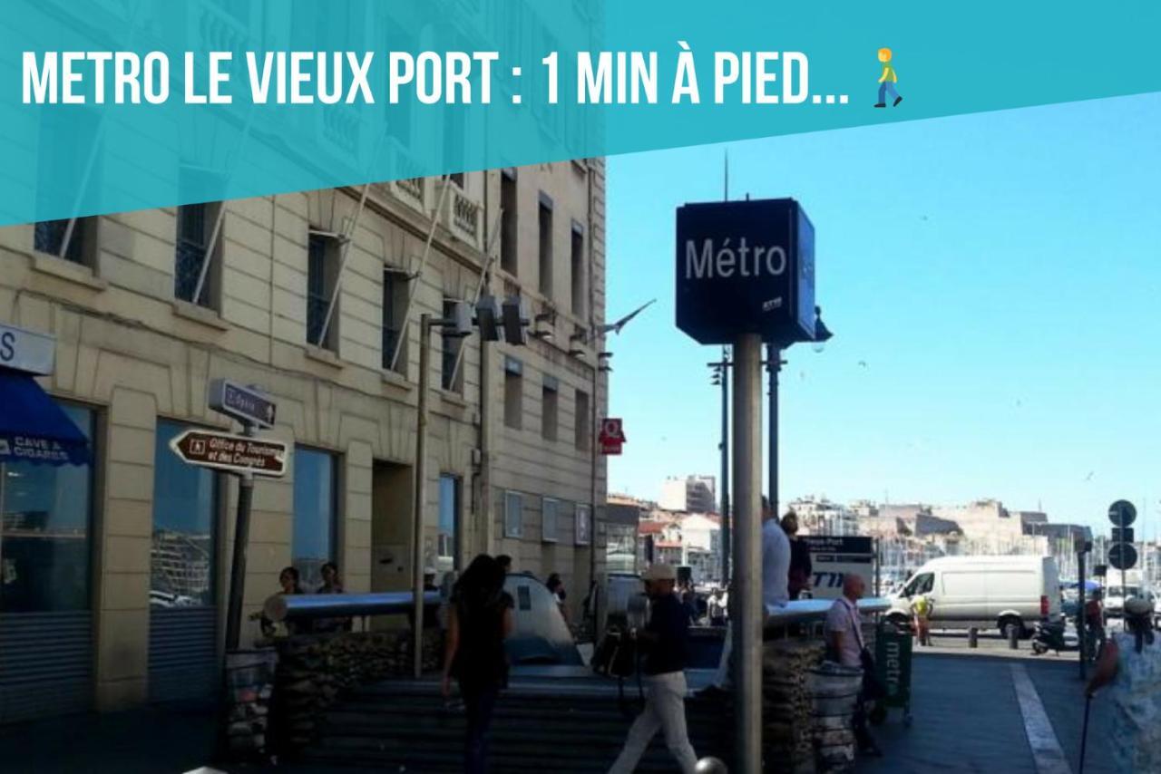 Апартаменти Studio Industriel De Steenia Vieux Port Марсель Екстер'єр фото
